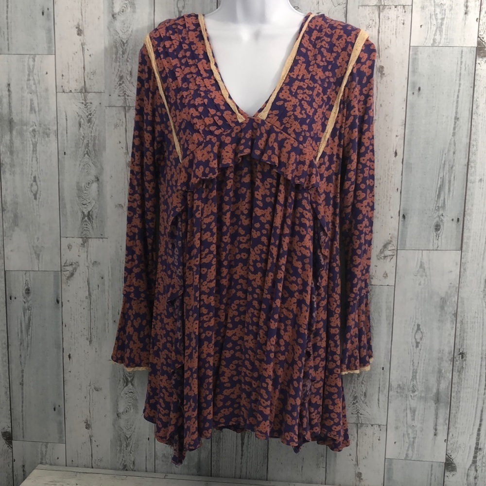 Free People Like You Best Mini Dress Extra Small